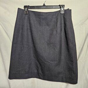 Giorgio Saint Angelo wool black pencil mini skirt size 14